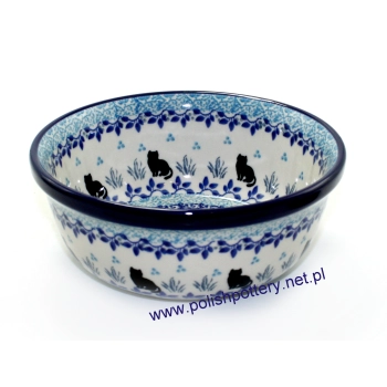 Miska 0,6L z rantem Ø16cm II Gatunek dek. Kot